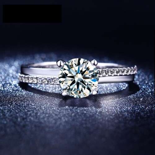 1.00ct Simulated Diamond White Gold Filled Ring